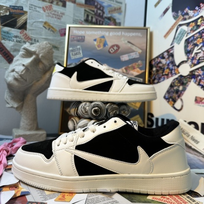 Travis Scott × Nike Air Jordan 1 Low OG "Reverse Panda"