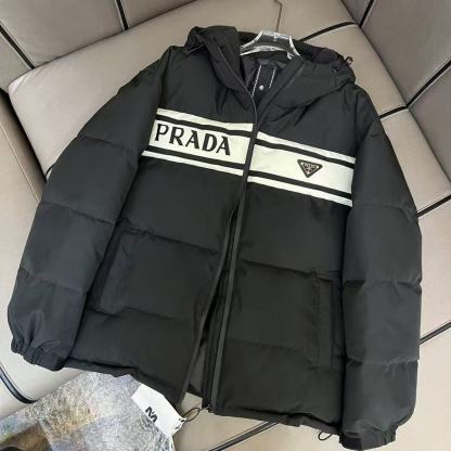 【大人気】PRADA Re-Nylonギャバジン製ダウンジャケット