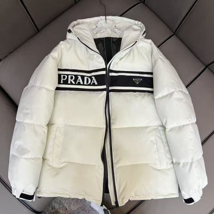 【大人気】PRADA Re-Nylonギャバジン製ダウンジャケット