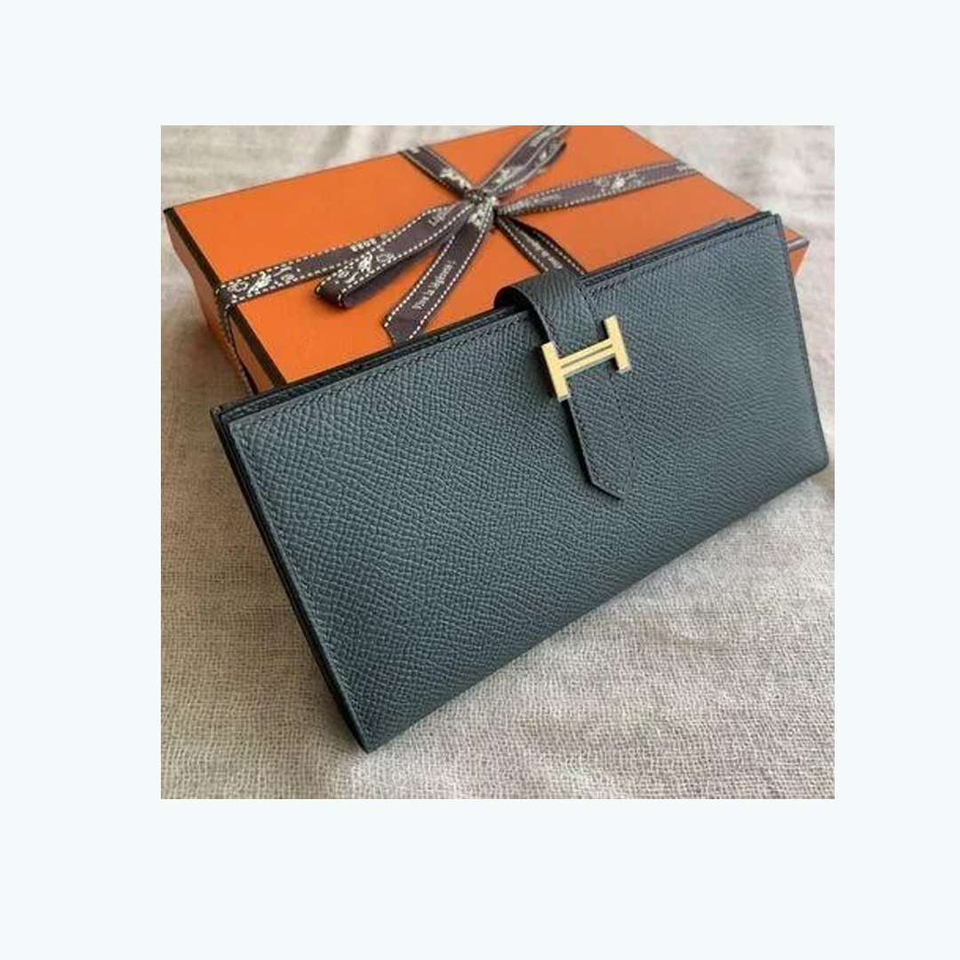 【入手困難★超レア】エルメス Bearn べアン スフレ 長財布 黒