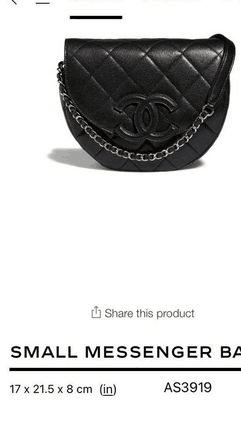 Chanel★(最新で即完売)大人気ココマークMessagerBag/AS3919