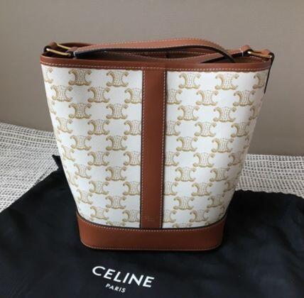 CELINE【入手困難】スモールバケット/トリオンフキャンバス 全色