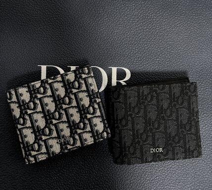 すぐ届く！DIOR ディオール Oblique オブリーク 折財布 メンズ