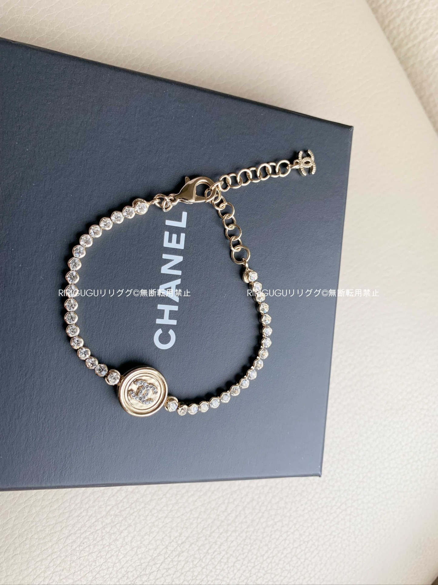 (シャネル)☆AB6236メタル　 CCロゴ　ブレスレット☆