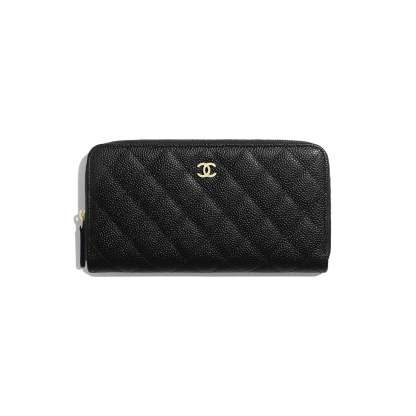 【特別なオファー】【Chanel】人気シャネル クラシック ロング ジップ ウォレット