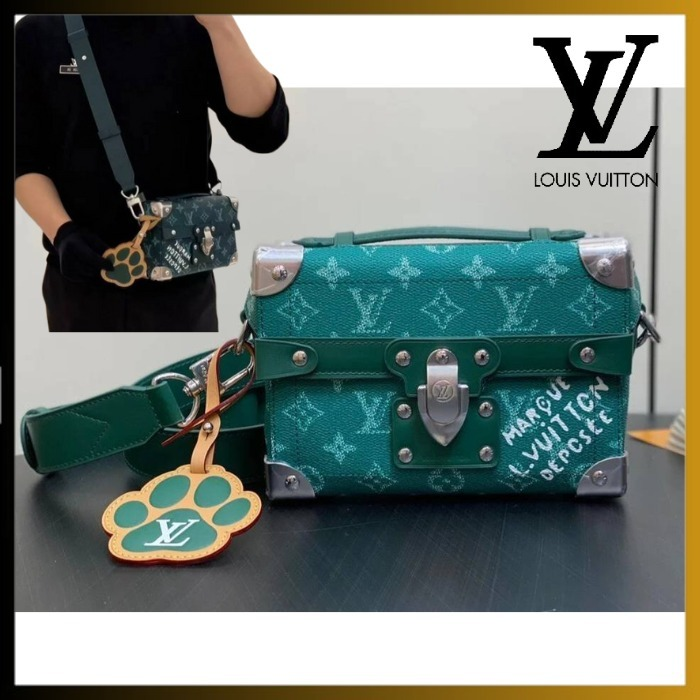 【平野紫耀愛用 /肉球チャーム】Louis Vuitton トランクバッグ