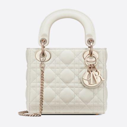 【Dior】 直営店買付・国内発送  LADY DIOR レディーディオール ミニ ハンドバッグ
