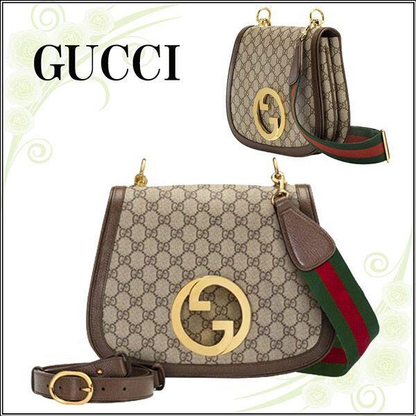 〔グッチ ブロンディ〕ミディアム ショルダーバッグ