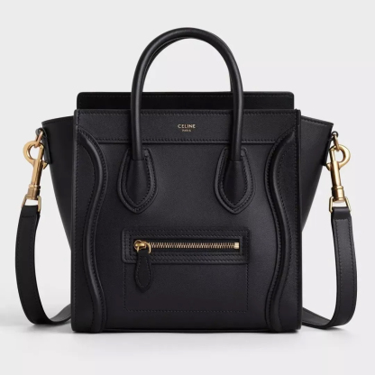 ◆CELINE◆ラゲージ ナノ / ドラムドカーフスキン☆5色