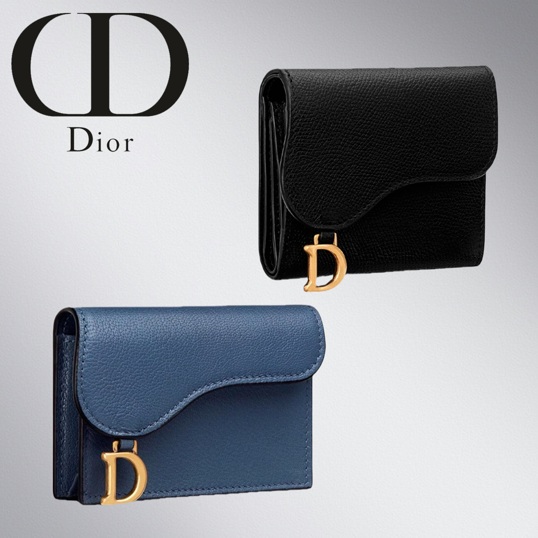 累積売上総額第１位【DIOR】SADDLE フラップ カードホルダー