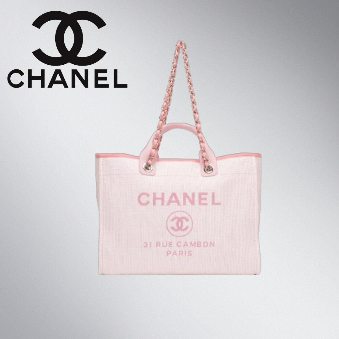 超人気♪☆シャネル☆ドーヴィル ハンドル付きMサイズ