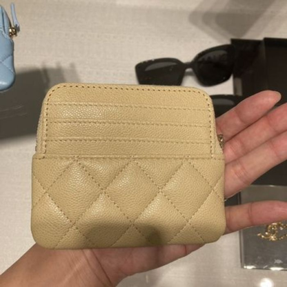 【コンパクトなのに収納力◎】CHANEL ショートウォレット 財布