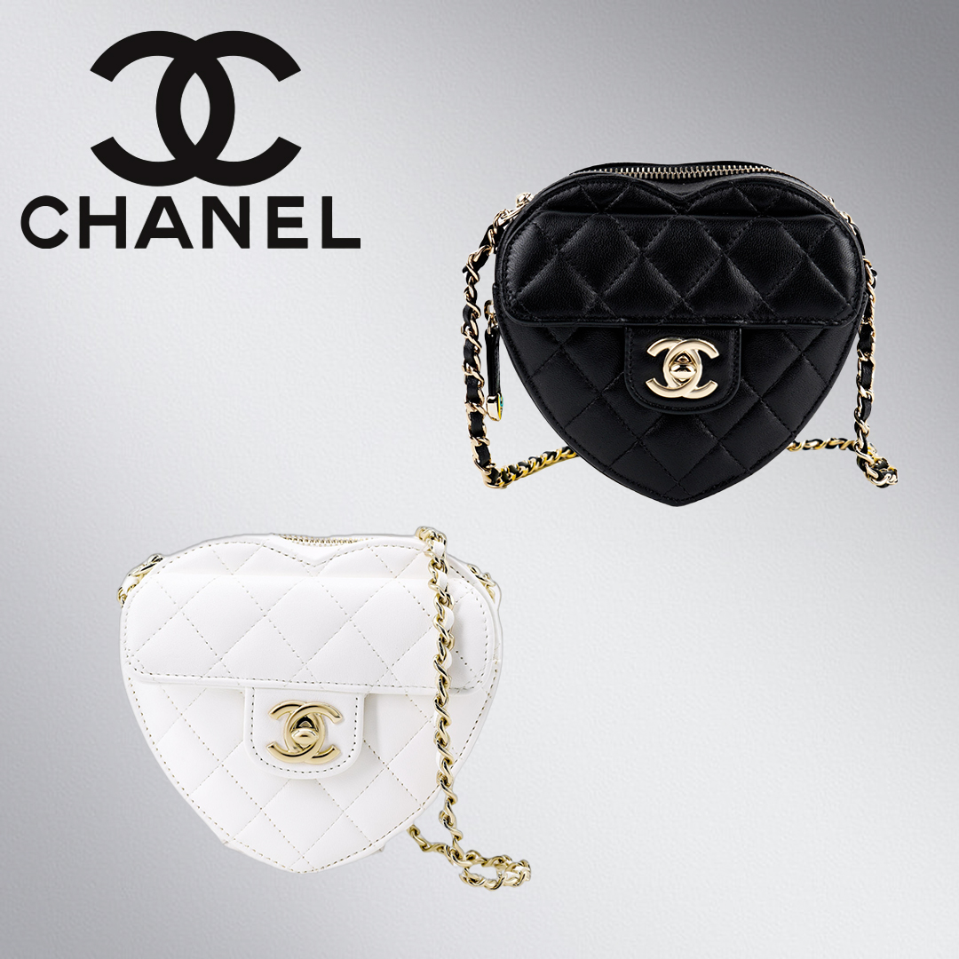 CHANEL　ハート　クラッチバック