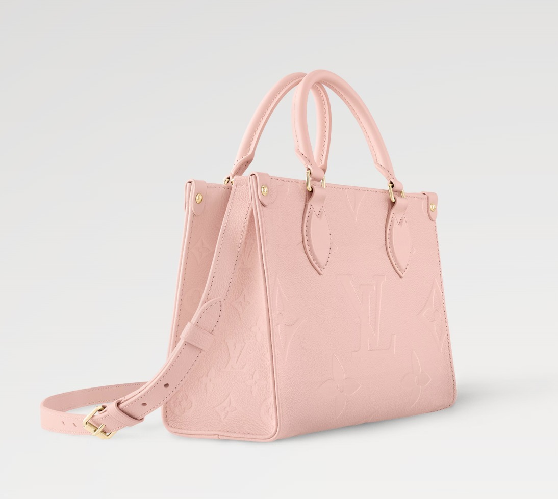 使いやすいサイズ♪ Louis Vuitton オンザゴー PM 3色