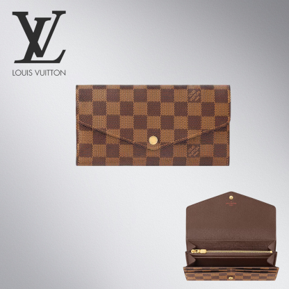 ルイヴィトン 長財布 ダミエ ポルトフォイユサラ N63209