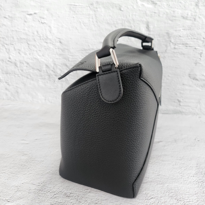 ★送料・関税込★LOEWE★ロエベ ロゴ ラージ パズルバッグ★BK