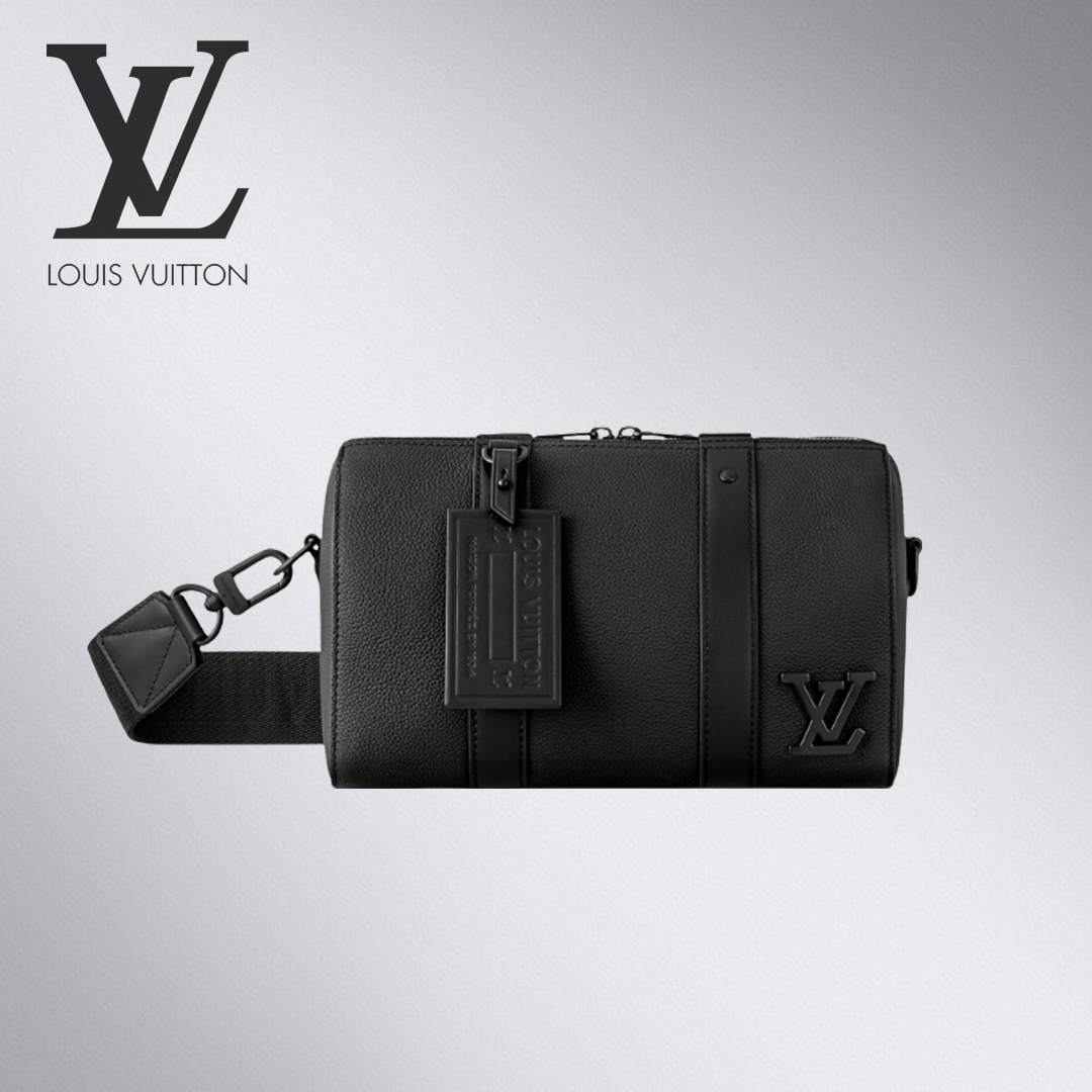 ◆カッコイイ漆黒【 Louis Vuitton 】シティ・キーポル  M59255