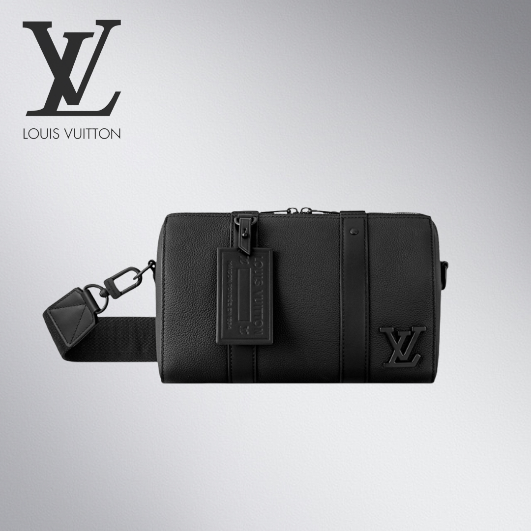 ◆カッコイイ漆黒【 Louis Vuitton 】シティ・キーポル  M59255