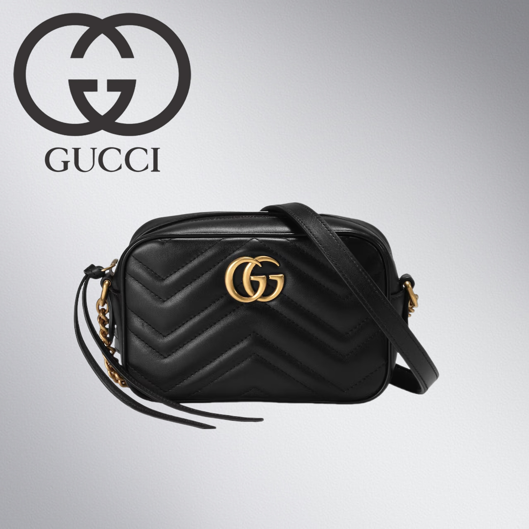 GUCCI レディース GG Marmont ショルダーバッグ