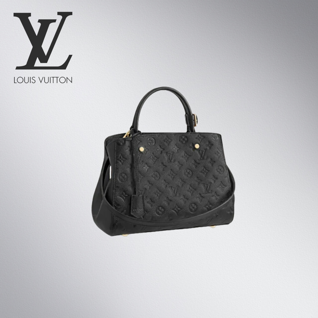 残少 LV ルイヴィトン モンテーニュMM モノグラムレザー バッグ