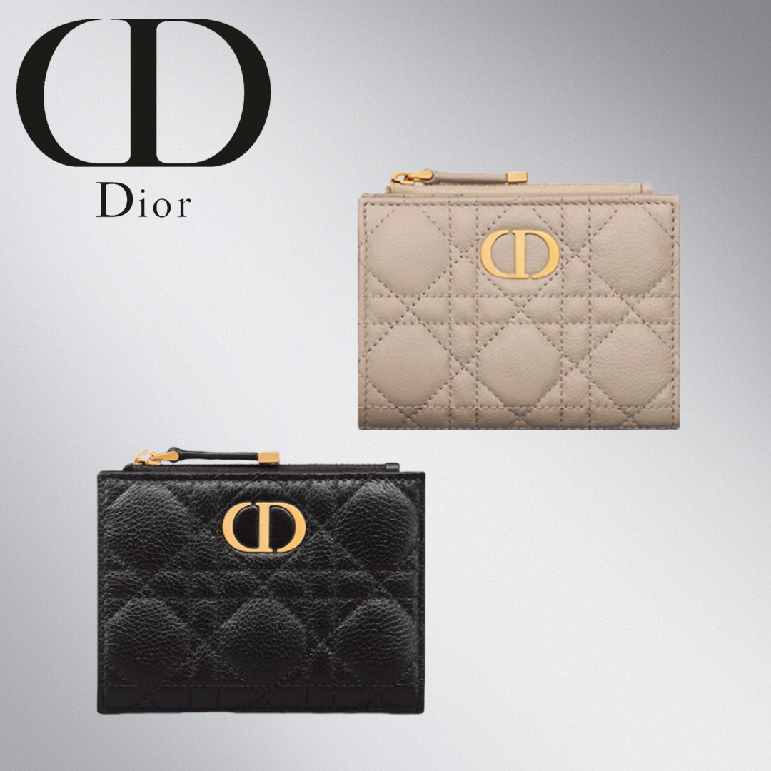 エレガントで高級感ある一品DIOR CARO ダリアウォレット☆【2023新しい商品】