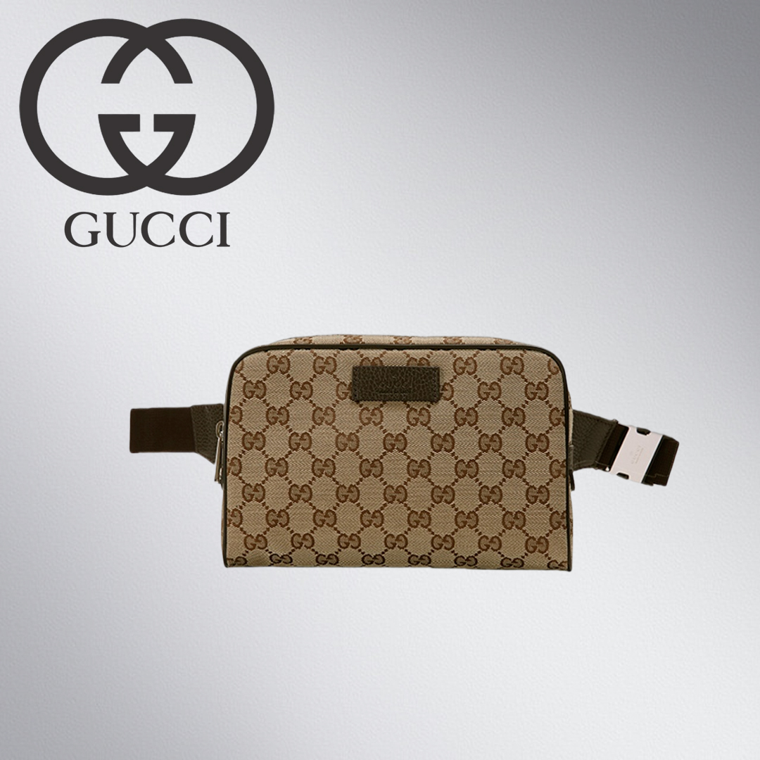 国内発！すぐ届く★人気 GUCCI GGキャンバス ボディバッグ
