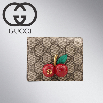 [残りわずか!!]GUCCI チェリーGGスプリーム ミニ財布 すぐ発送