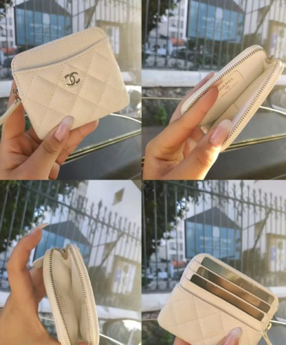 【コンパクトなのに収納力◎】CHANEL ショートウォレット 財布