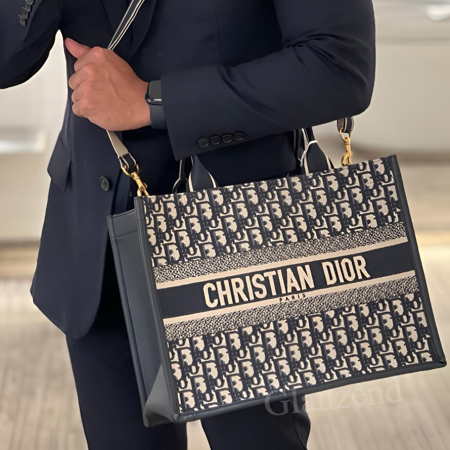 ★圧倒的な存在感★【Dior】オブリーク ミディアム トートバッグ