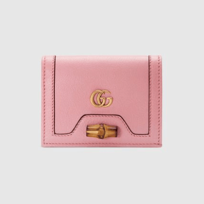 【Gucci】バンブー付き カードケース ウォレット