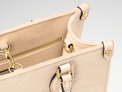 使いやすいサイズ♪ Louis Vuitton オンザゴー PM 3色