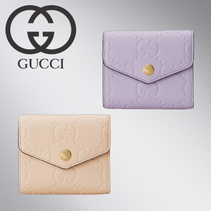 国内即発【GUCCI】GG ミディアム ウォレット 三つ折り 可愛い