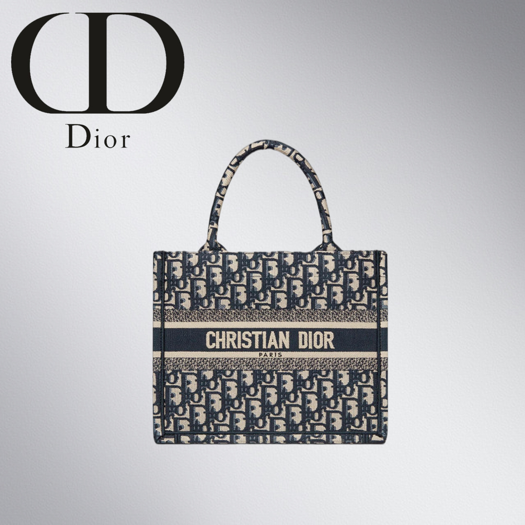 【関税込】国内即発 DIOR オブリーク ブックトート スモール