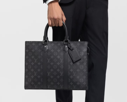 【ルイヴィトン】サックプラ・ホリゾンタル ジップ　モノグラム