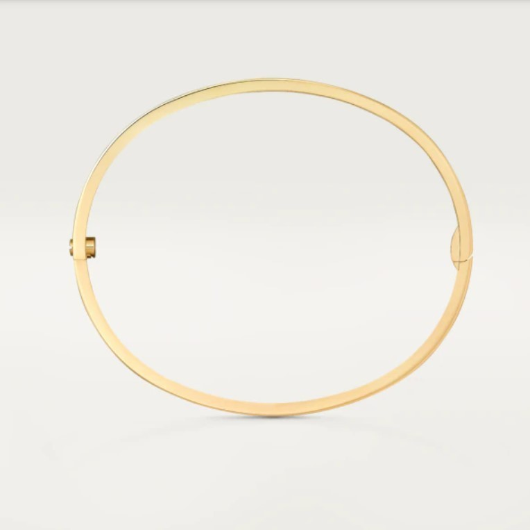 明るく美しい輝き◆Cartier◆18K LOVE ブレスレット