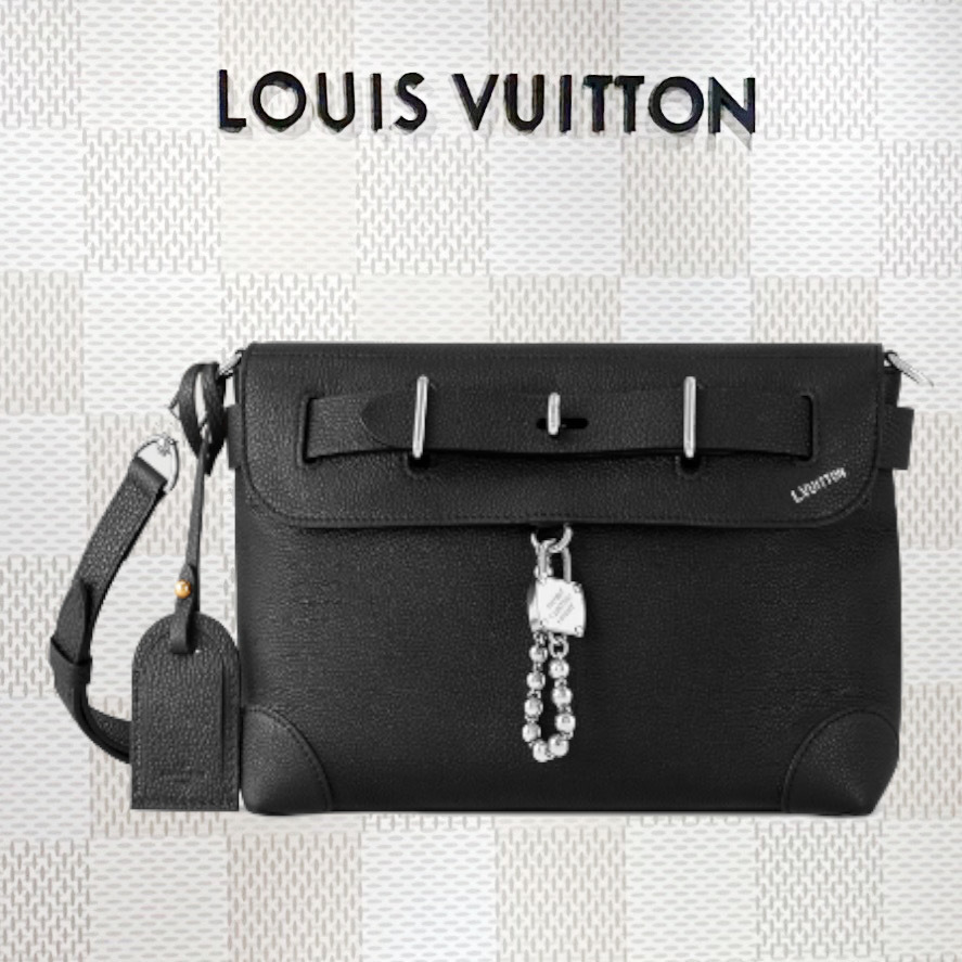 Louis Vuitton【新作】スティーマー ショルダーバッグ ブラック