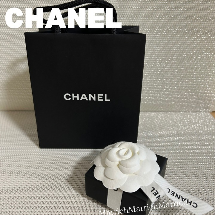 2３S《ロゴ＆リボン》CHANEL ♡ ピアス