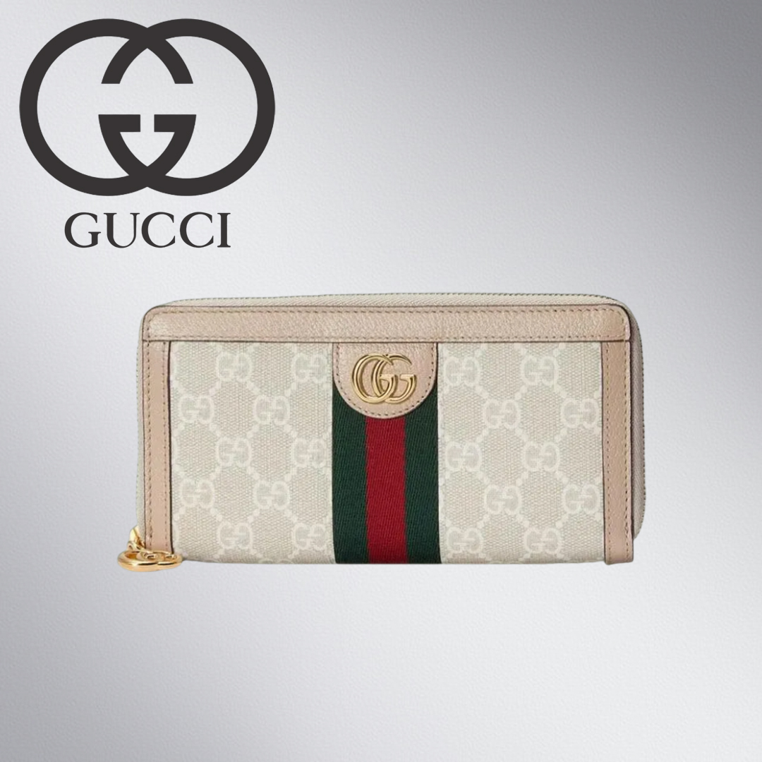 【GUCCI】グッチ オフィディア GG ジップアラウンドウォレット