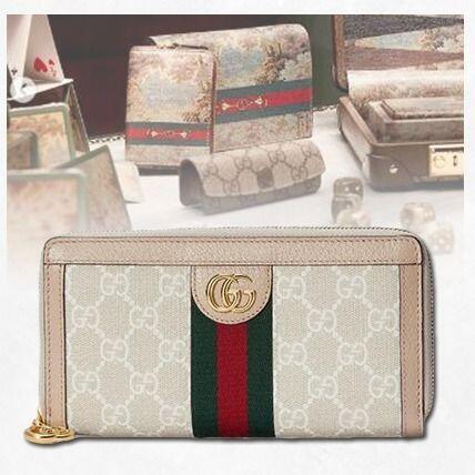 【GUCCI】グッチ オフィディア GG ジップアラウンドウォレット