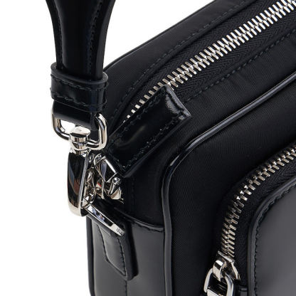 ♦PRADA♦Re-Nylon ブラッシュドレザークロスバッグ