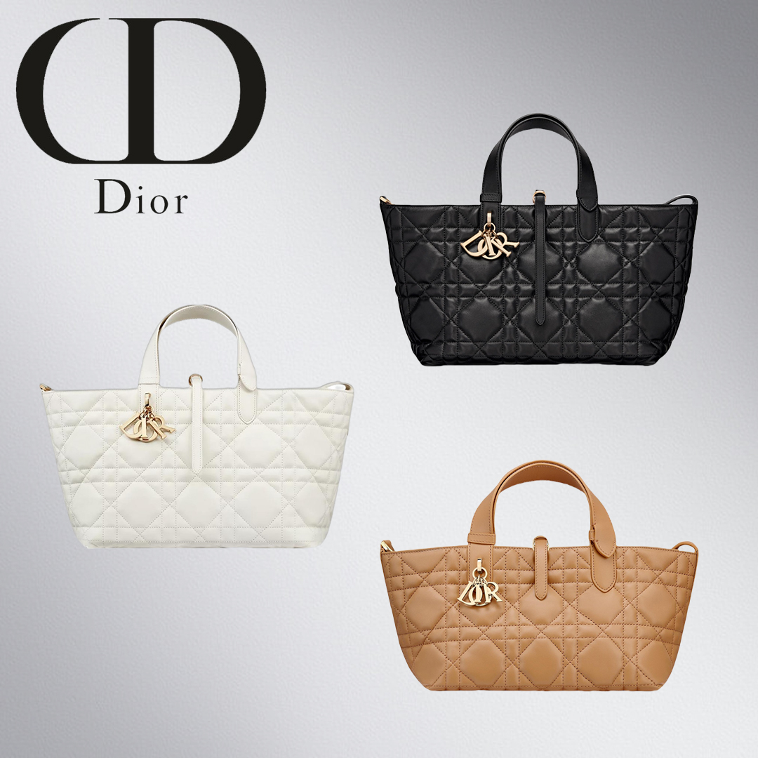 【どんな場面でも◎】Dior TOUJOURS バッグ ミディアム 4色展開