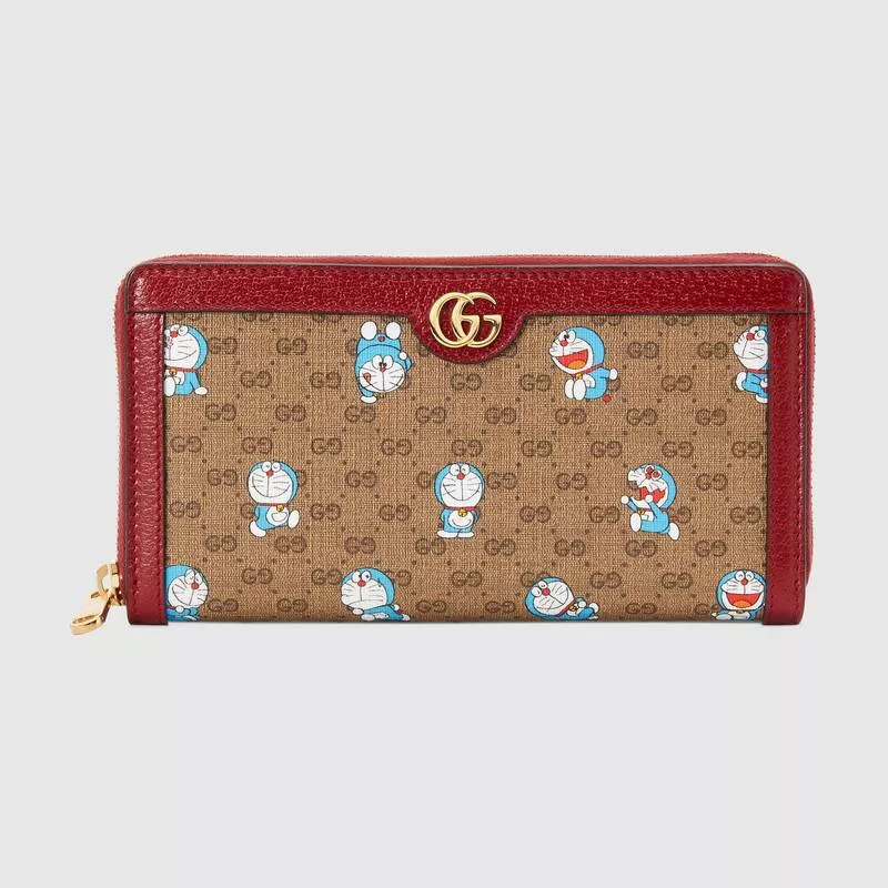 DORAEMON X GUCCI ジップアラウンドウォレット