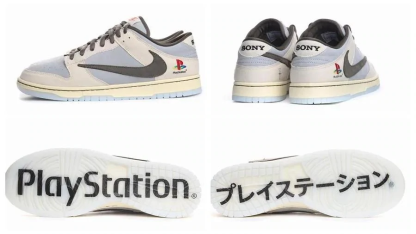 【海外スタッフより直送・正規品保証！日本未発売モデル】Travis Scott x PlayStation x Nike Dunk Low【送料無料 代金引換】
