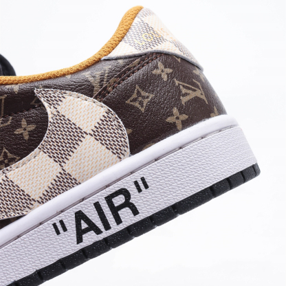 【日本未入荷】Louis Vuitton x Travis Scott x Nike Air Jordan 1 Low OG SP"Damier Azur/LV Monogram"【正規品】[代金引換]