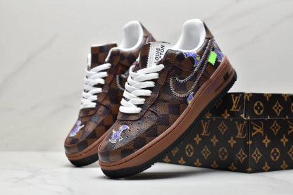 【新商品発売】【今年の新商品】Nike’s Louis Vuitton Air Force 1Xナイキエアフォース1 【本物保証】【代金引換】