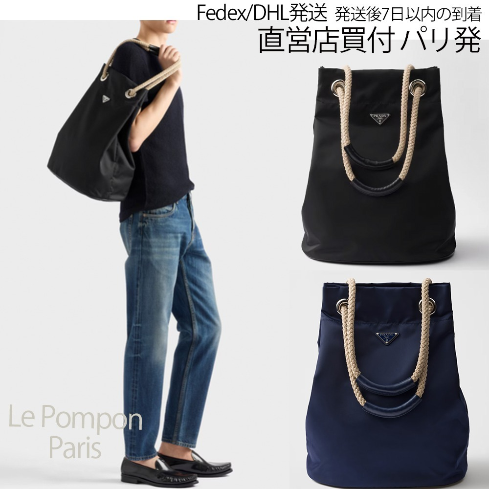 PRADA☆マリナー Re-Nylon トートバッグ ミディアム