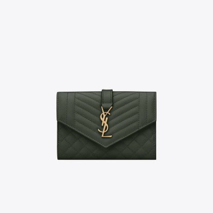 MONOGRAMsmallMIXMATELASSÉグレインエンボスレザー封筒ウォレット