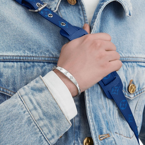 【シンプルが使える♪】ルイヴィトン モノグラム ブレスレット