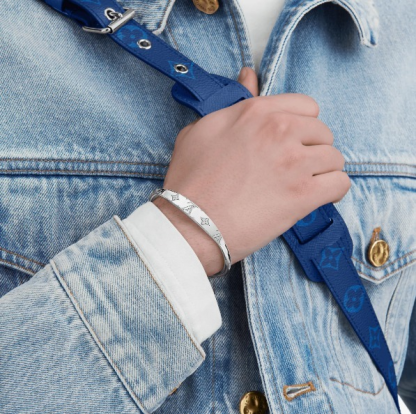 【シンプルが使える♪】ルイヴィトン モノグラム ブレスレット