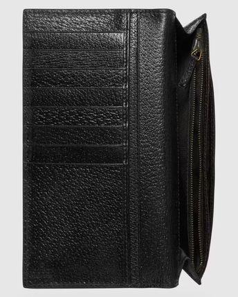 【国内発送★GUCCI】GGマーモント ダブルG ロゴ 長財布 ブラック